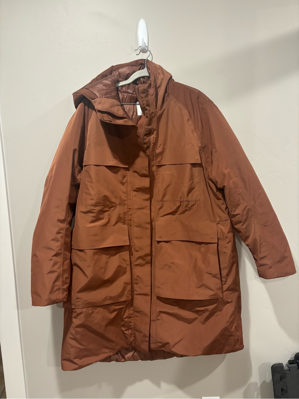 Calia Women’s Winter Jacket XL Rust very heavy thick